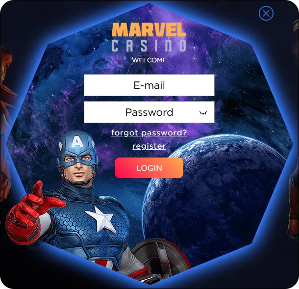 Як увійти в казино Marvel